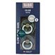BIBS Glow Fopspeen 6-18 Maanden Symmetrical Sage/Cloud 2ST