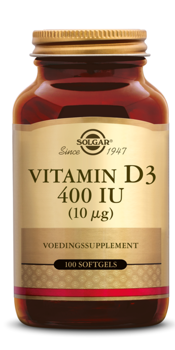 Solgar Vitamine D-3 400 IU Softgels 100SG