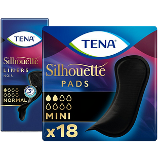 TENA Silhouette Noir Normaal en Mini Combi 2ST