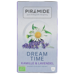 Piramide Dream Time Kamille & Lavendel Thee 20ZK Piramide Dream Time Kamille & Lavendel Thee 20ZK